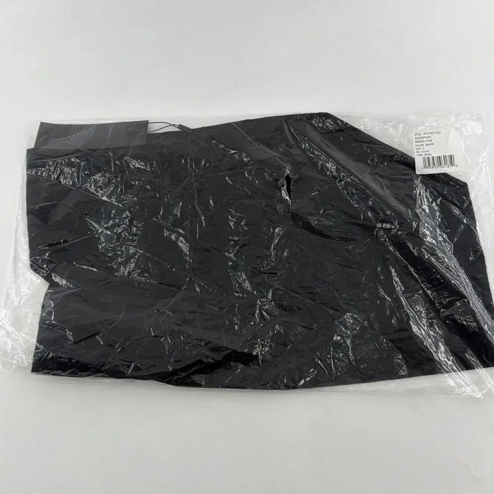 Jenni Kayne Women's Black Merino Tank Top Size S